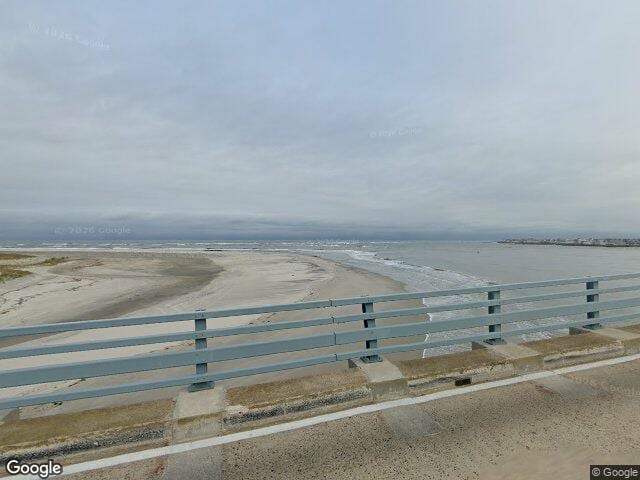 Townsends Inlet seen from the Townsends Inlet Bridge, looking toward the ocean